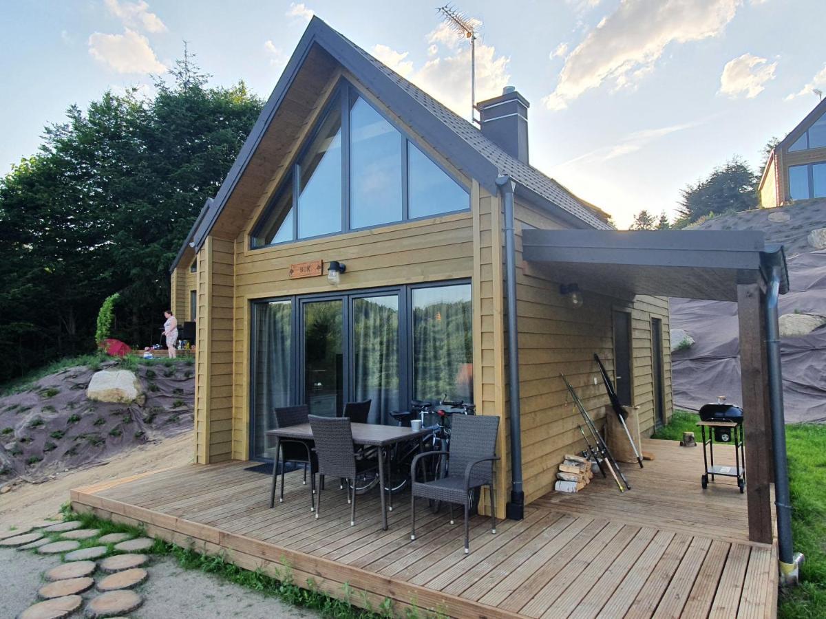 Ostrzycki Las Domki Nad Jeziorem -Balia-Sauna-Prywatny Pomost Pierszczewo Buitenkant foto